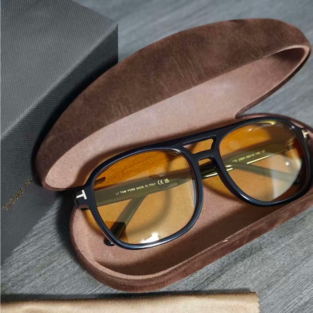 Tom Ford Troy Pilot-Style Sunglasses